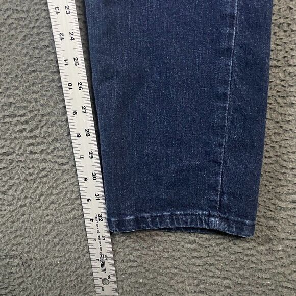 Barbell Apparel Jeans Mens 32 (Fits 30x32) Blue Athletic Fit Dark Wash Stretch - Picture 16 of 16